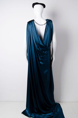 Teal Blue Ghotrah - ZAID FAROUKI