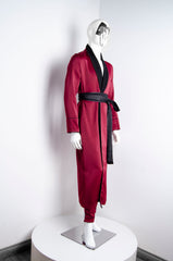 Blood Red Pyjama Chic Robe