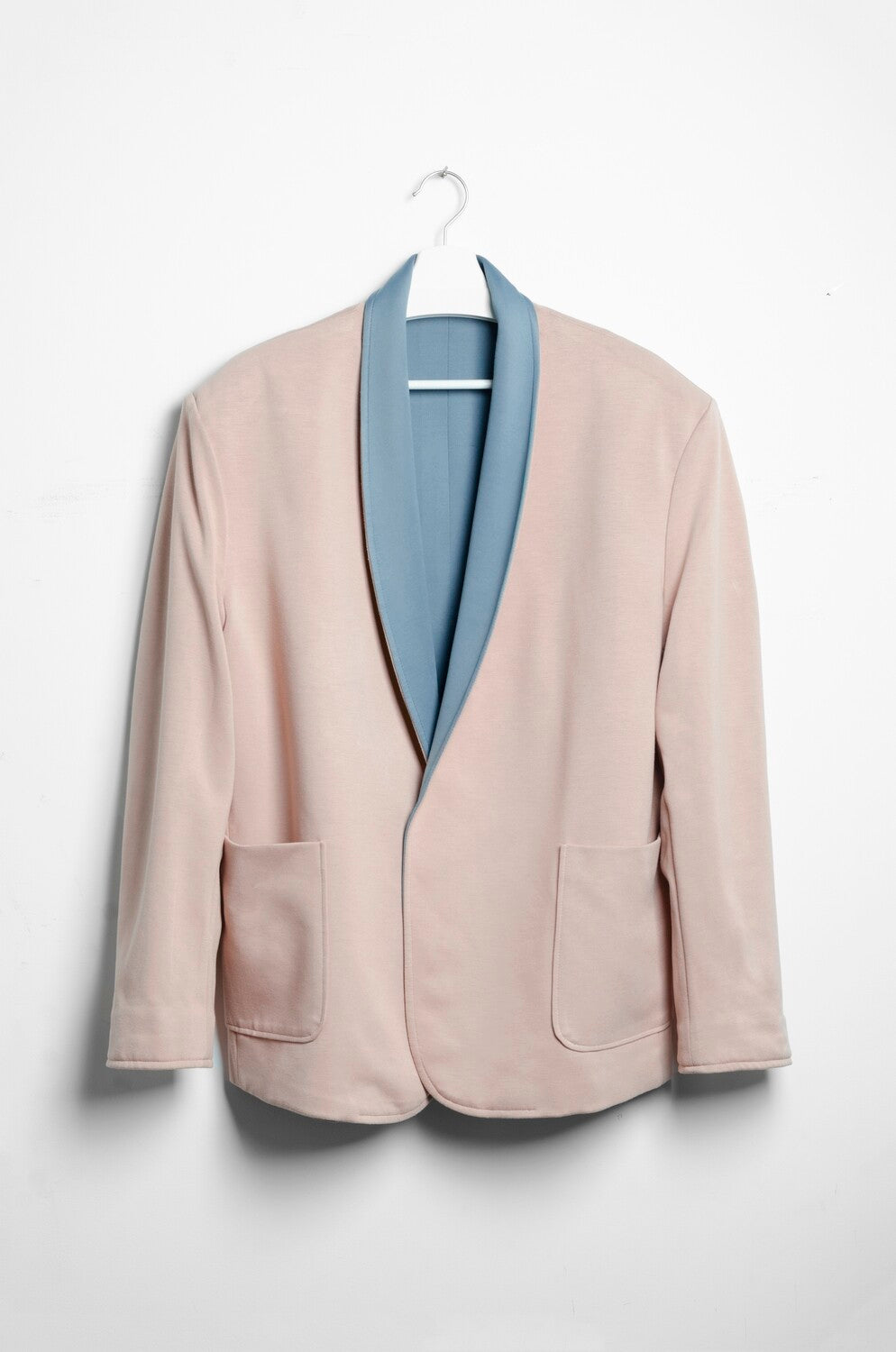 Blue-Pink Reversible Suit Jacket