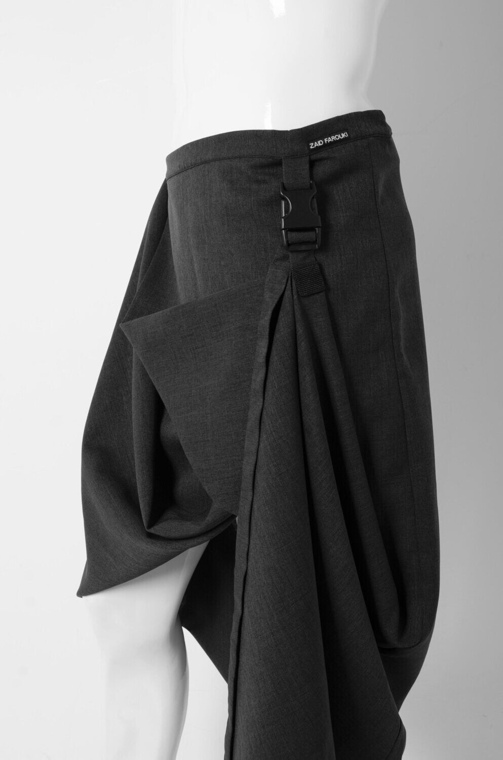 Wrap Tailored Skirt