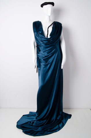 Teal Blue Ghotrah - ZAID FAROUKI