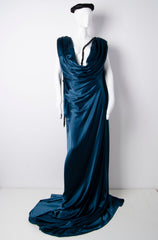 Teal Blue Ghotrah - ZAID FAROUKI