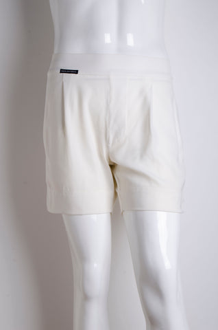White Pyjama Chic Shorts