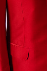 Red Silk Suit