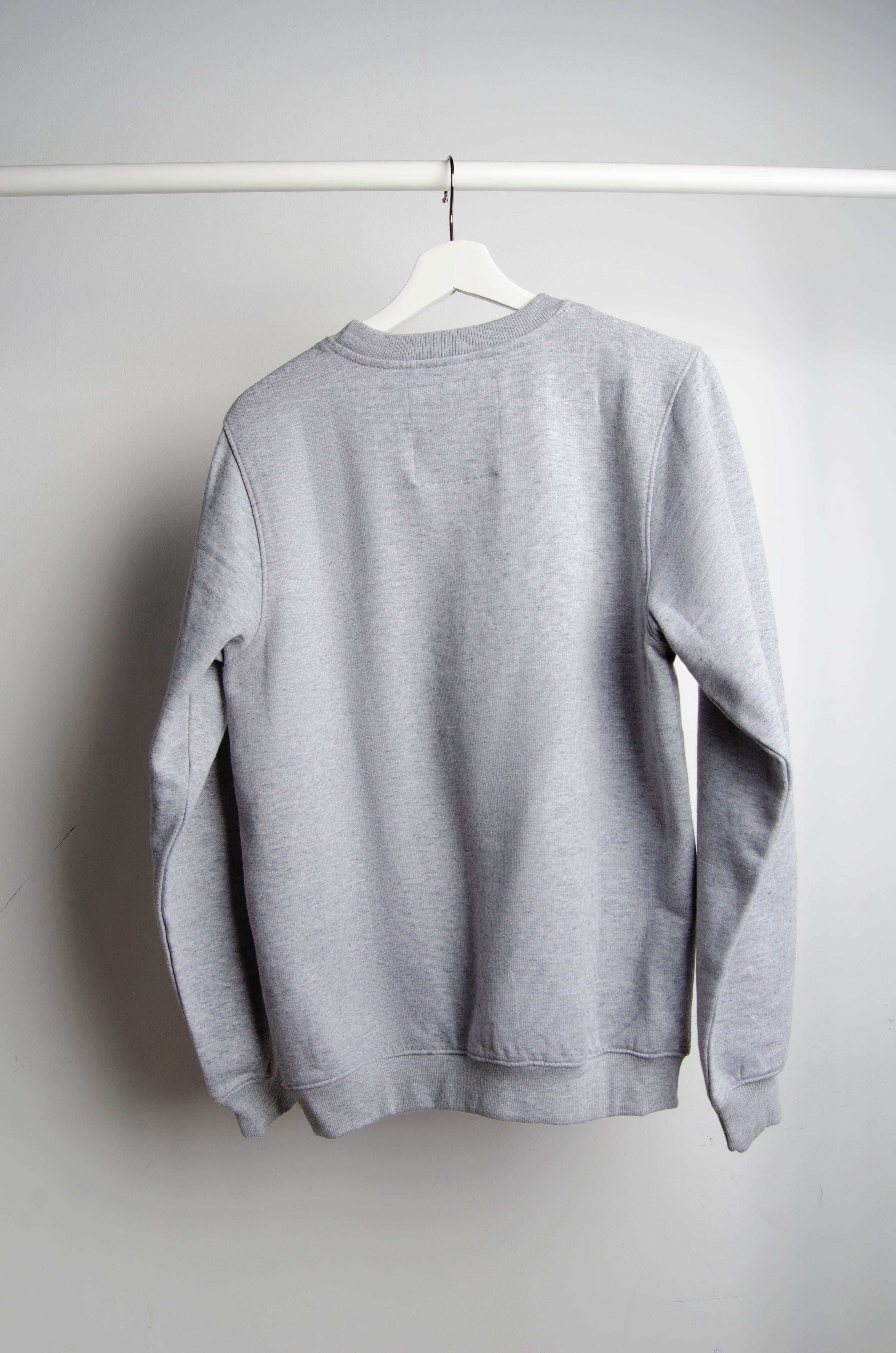 Grey Motif Sweater