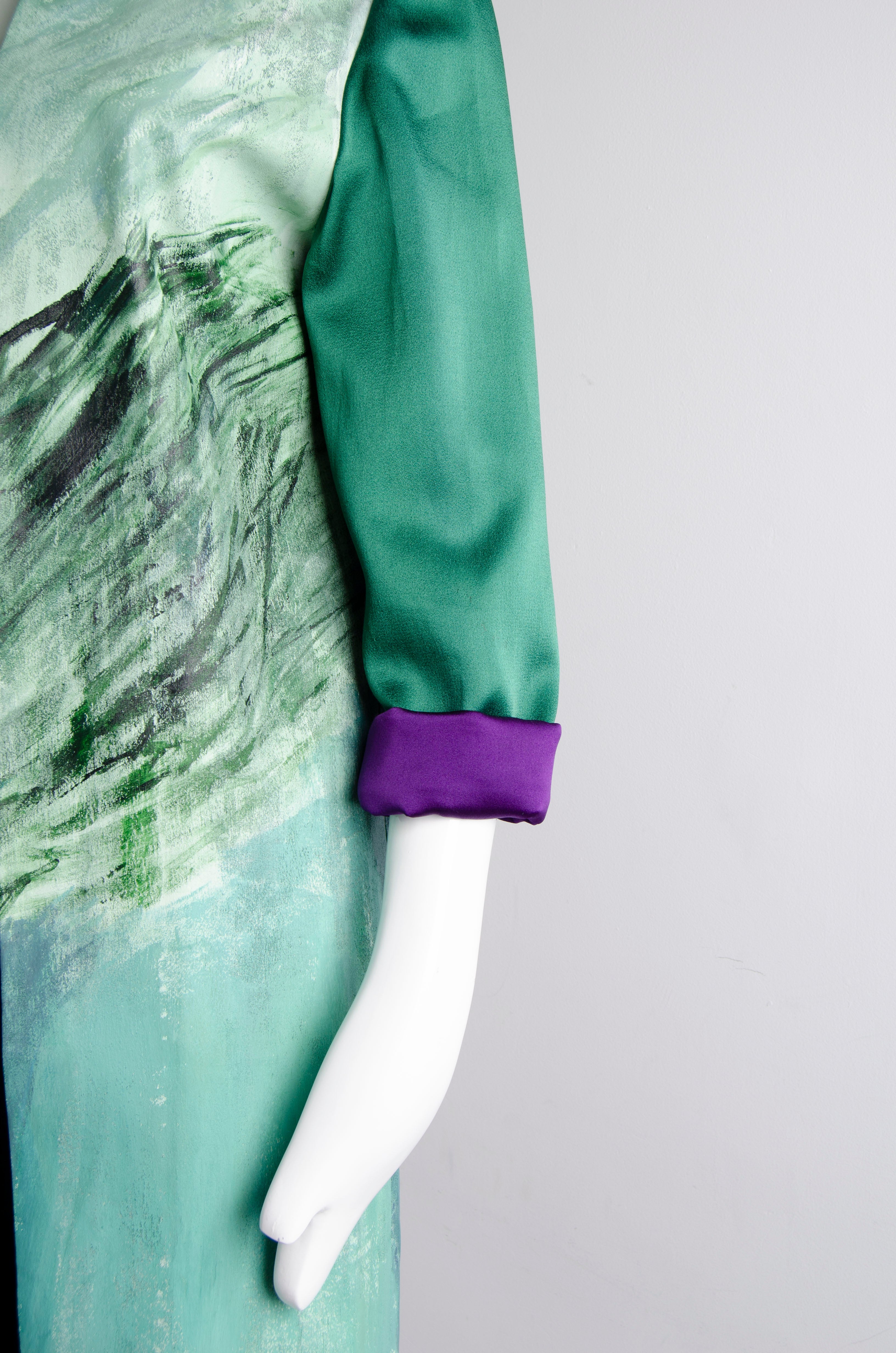 Hand Painted Dripping Amends Coat - ZAID FAROUKI