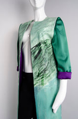 Hand Painted Dripping Amends Coat - ZAID FAROUKI