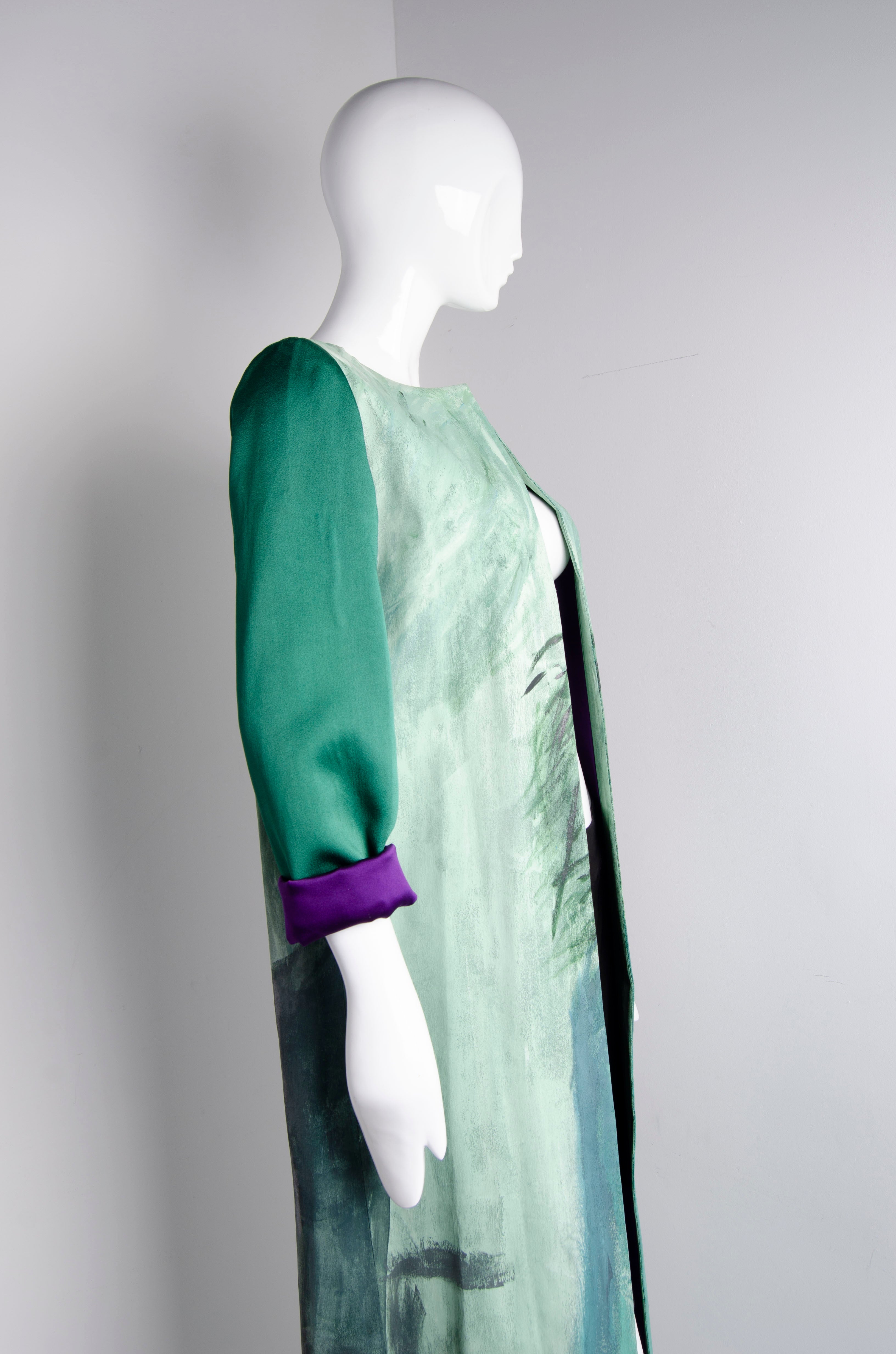 Hand Painted Dripping Amends Coat - ZAID FAROUKI