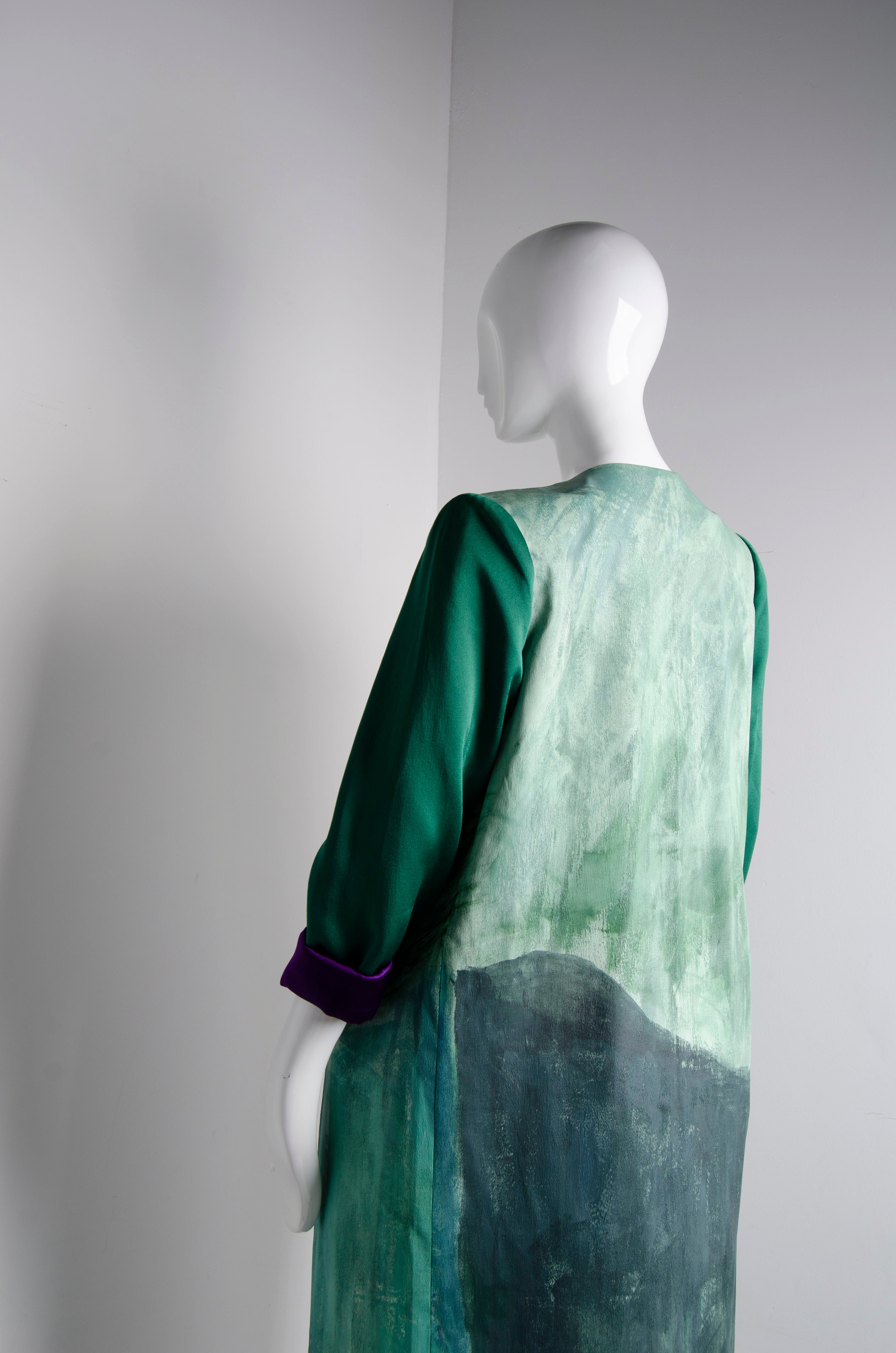 Hand Painted Dripping Amends Coat - ZAID FAROUKI