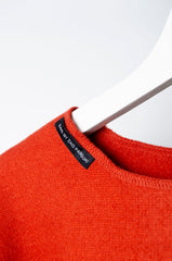 Orange Motif Sweater