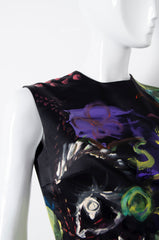Black Handpainted Gown - ZAID FAROUKI