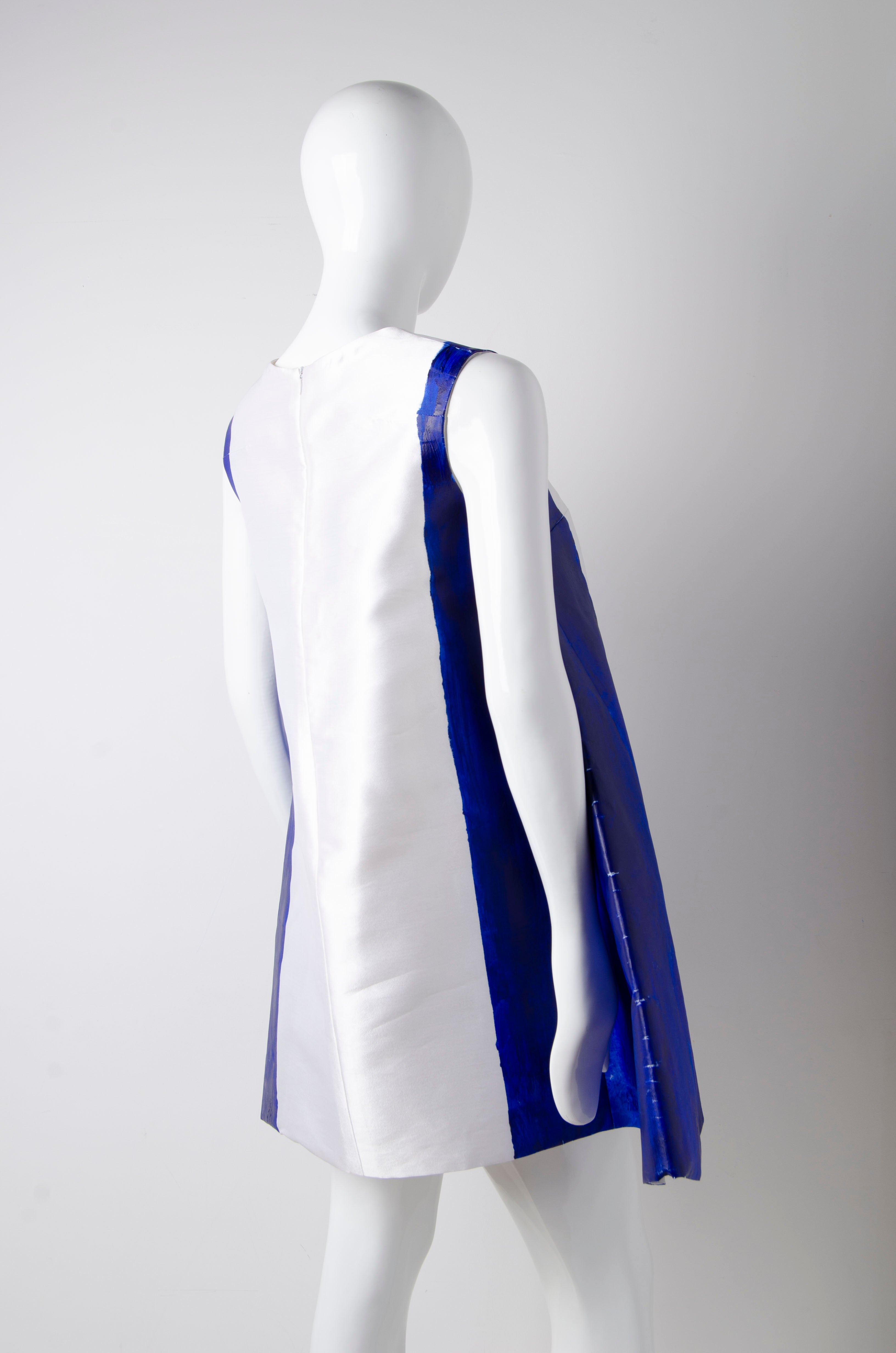 Handpainted Tent Dress - ZAID FAROUKI