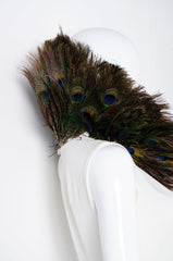 Peacock Feather Gown - ZAID FAROUKI