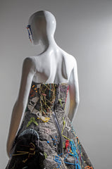 High Low Embroidered Dress - ZAID FAROUKI