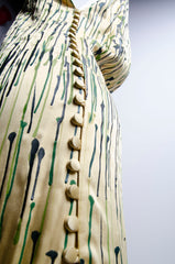 Handpainted Drip Gown - ZAID FAROUKI