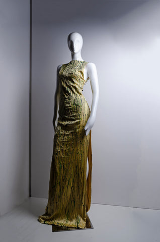 Handpainted Drip Gown - ZAID FAROUKI