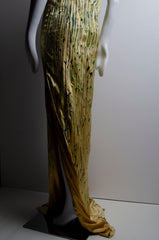 Handpainted Drip Gown - ZAID FAROUKI
