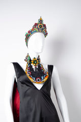 Embroidered Trail Gown - ZAID FAROUKI