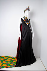 Embroidered Trail Gown - ZAID FAROUKI