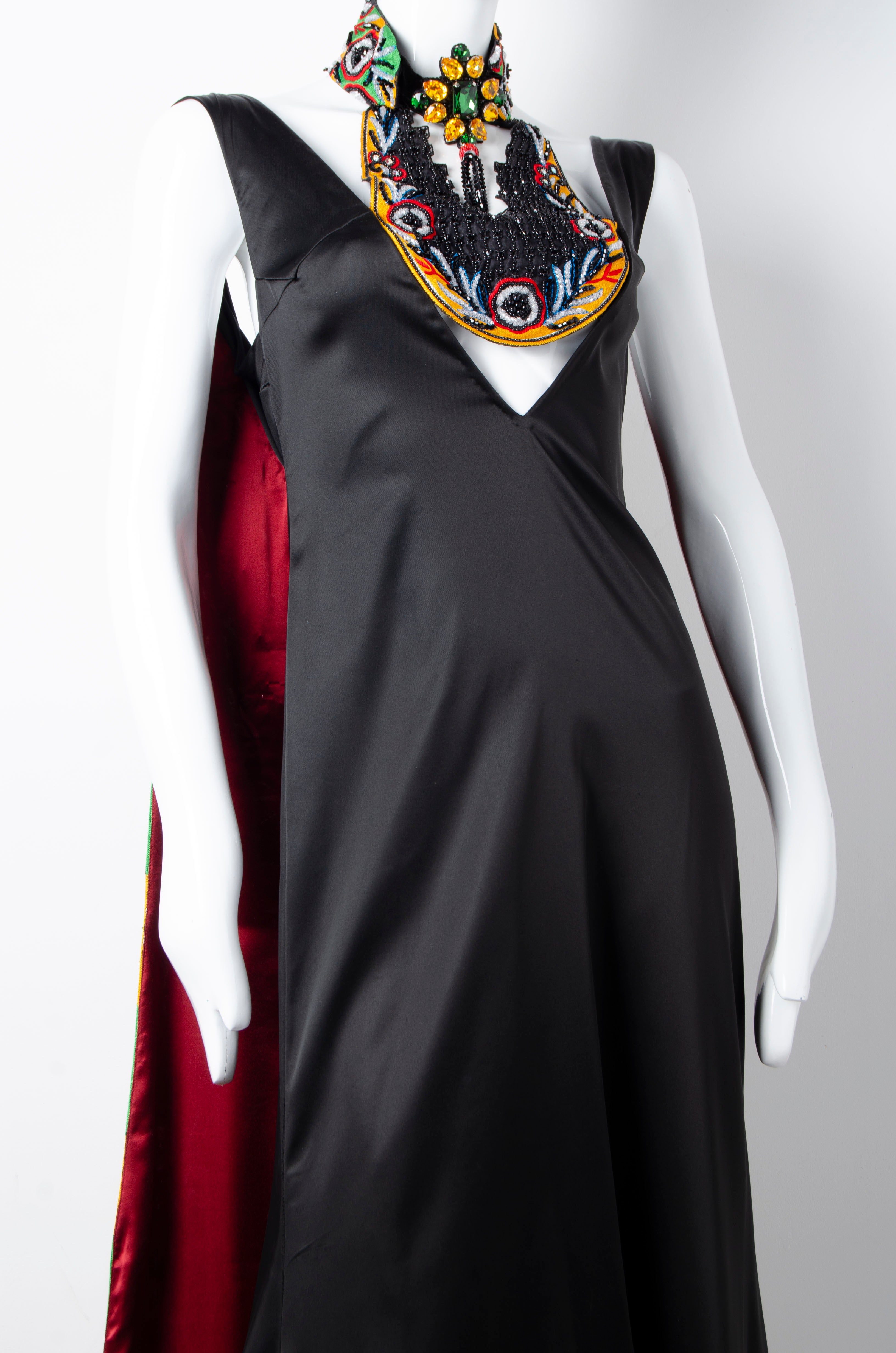 Embroidered Trail Gown - ZAID FAROUKI