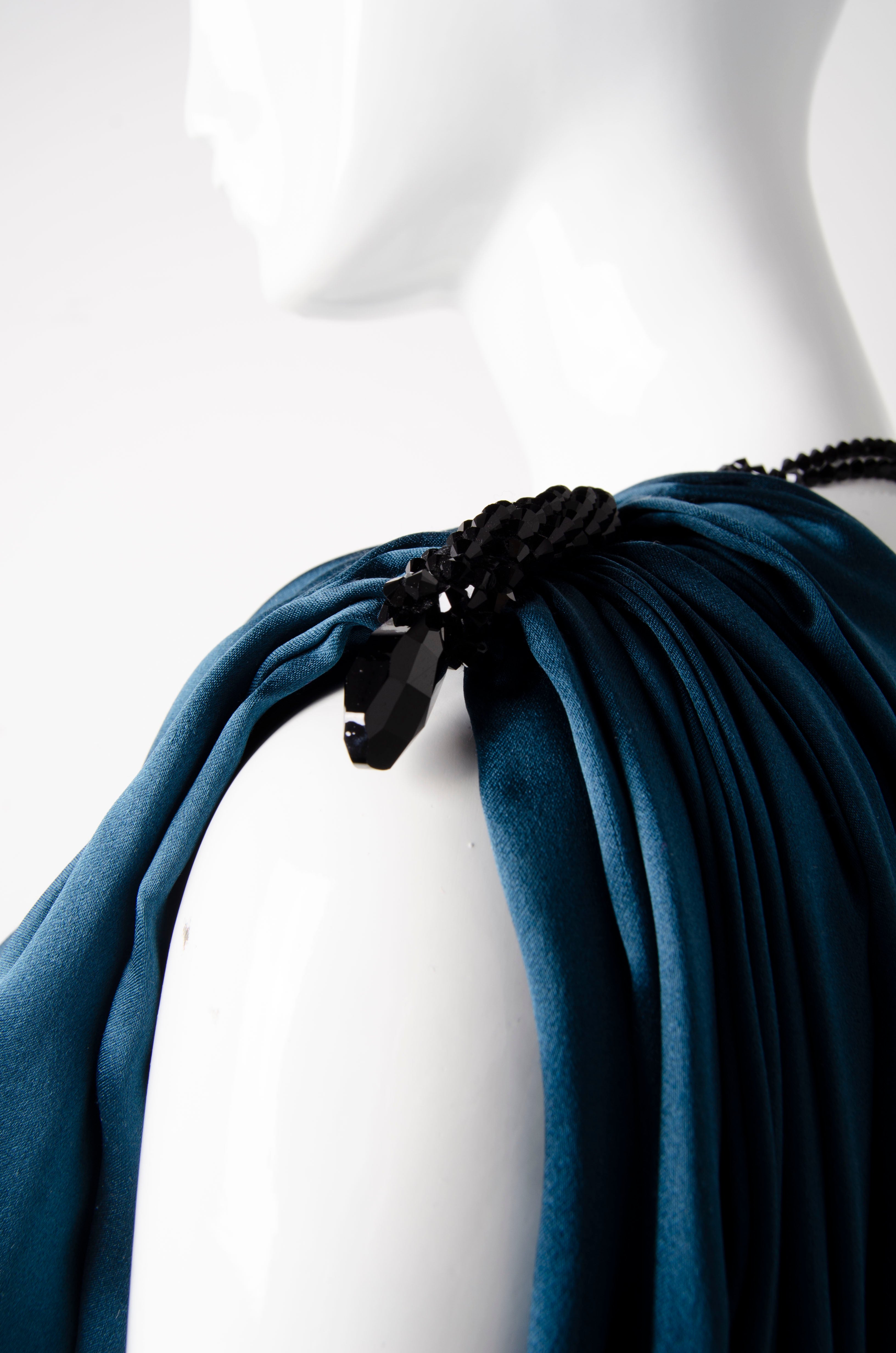 Teal Blue Ghotrah - ZAID FAROUKI